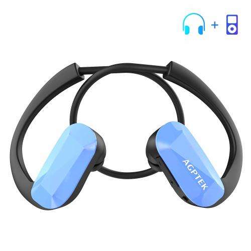 AGPTEK Sport MP3 Player Headphones All in One 8GB, Earphones