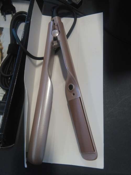 LDY professional hair straightener rose gold