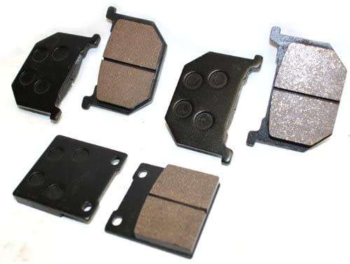 Caltric Front Rear Brake Pads Compatible With Suzuki Gs1000 Gs 1000 Gs1000G Gs 1000G Gs1000Gl 1980 1