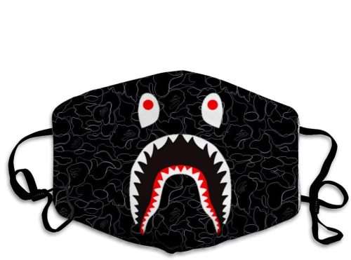 MOSDELU Bape Shark FaceAnti-Dust Anti-Pollution Windproof Cover