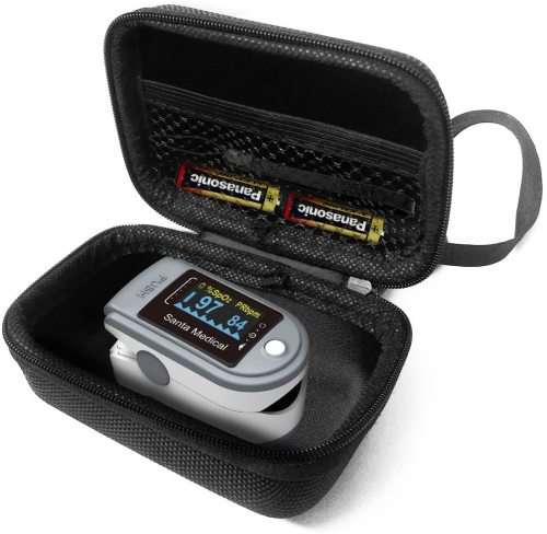 FitSand Hard Case Compatible for Santamedical Generation 2 SM-165 Fingertip Pulse Oximeter