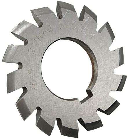 WSF-TOOLS, Module 1 PA20 Degrees Bore 22mm #1-8 HSS Involute Gear Milling Cutter High Speed Steel Ge