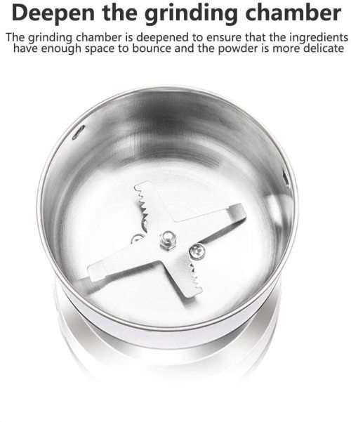Multifunction Smash Machine Grinder, Electric Milling Machine Grinder for Mill Cereal Spice Beans Se