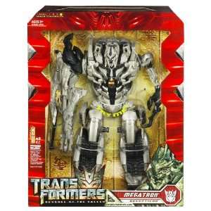 Transformers Leader Megatron and get free dc superhero figurine collection #37 batgirl