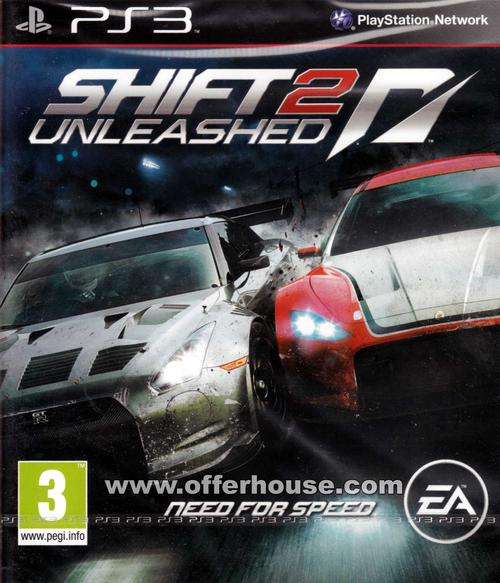 SHIFT 2 UNLEASHED: NEED FOR SPEED (PS3)