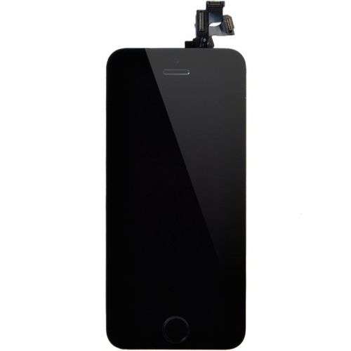 iPHONE 5S LCD DIGITIZER ASSEMBLY TOUCH SCREEN REPLACEMENT + HOME BUTTON BLACK