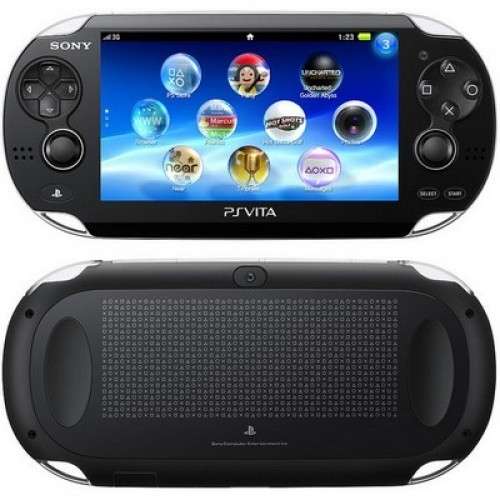 PS VITA CONSOLE 3G/ WIFI CRYSTAL BLACK (LIKE NEW)