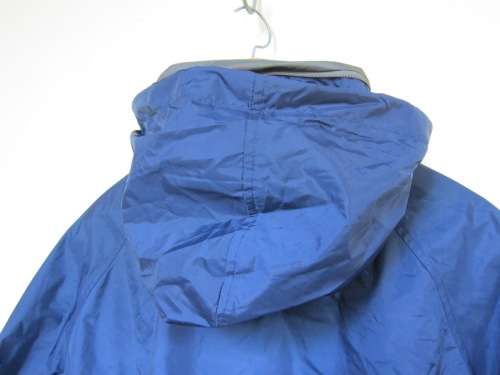COLUMBIA MENS BLUE/GREY WINDBREAKER JACKET SIZE: L