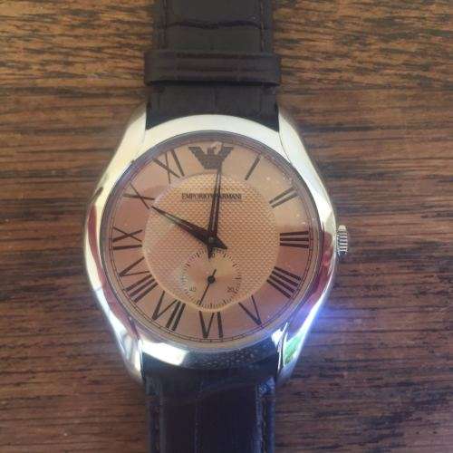 EMPORIO ARMANI AR1704 QUARTZ MENS WATCH