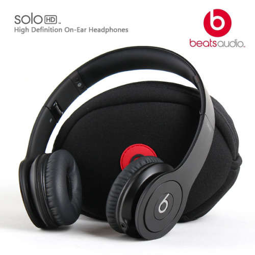 BEATS BY DRE SOLO HD CARBON BLACK WIRED ON-EAR HEADPHONES (NEW!!!)