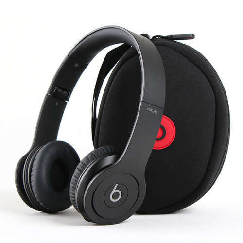 BEATS BY DRE SOLO HD CARBON BLACK WIRED ON-EAR HEADPHONES (NEW!!!)