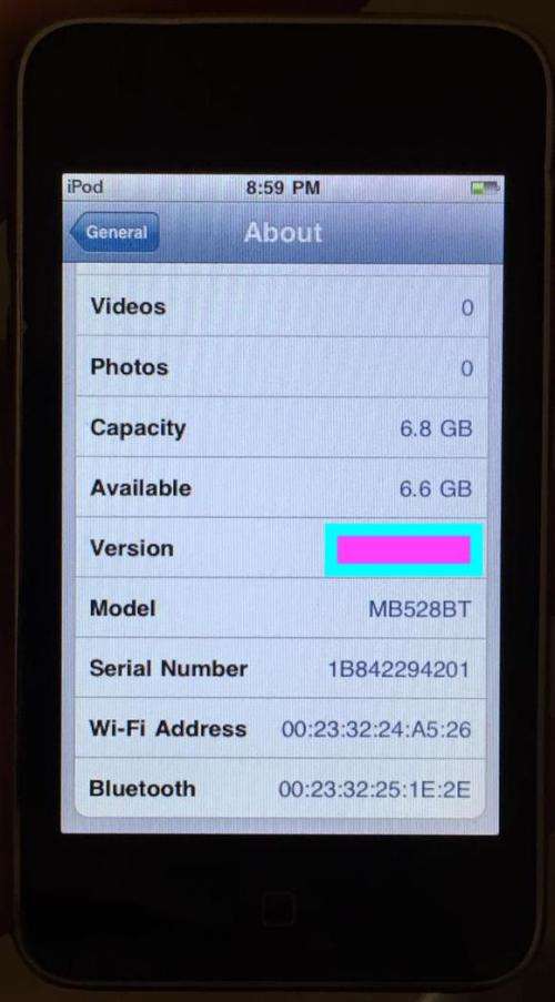 Genuine Apple Ipod Touch 8GB Black