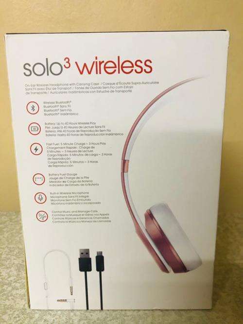 Generic Headphones Rose Gold Sealed