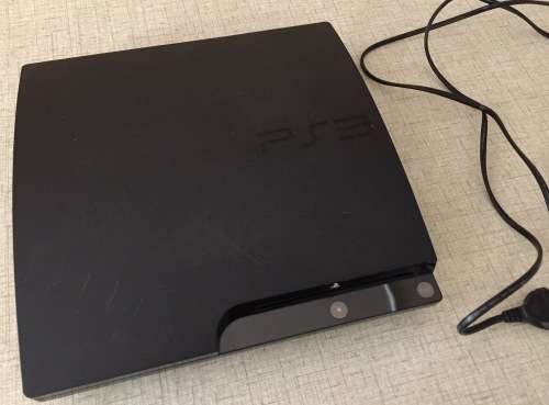Sony PlayStation 3 Slim 120GB Charcoal Black Console (PLEASE READ)