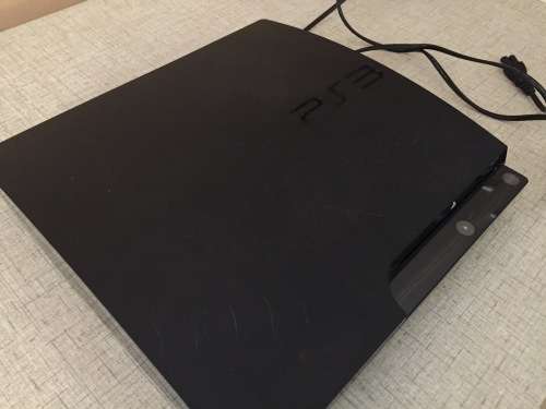 Sony PlayStation 3 Slim 120GB Charcoal Black Console (PLEASE READ)