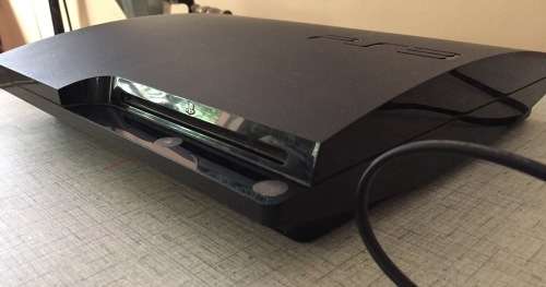 Sony PlayStation 3 Slim 120GB Charcoal Black Console (PLEASE READ)