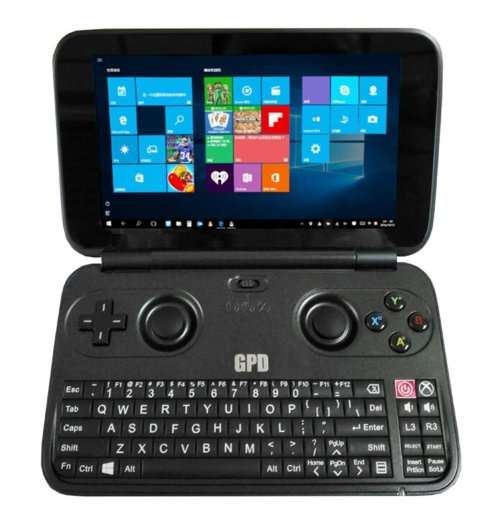 GPD WIN Intel x7-Z8750 64GB Win 10 Game Console + 128GB Micro SD & Protective Case