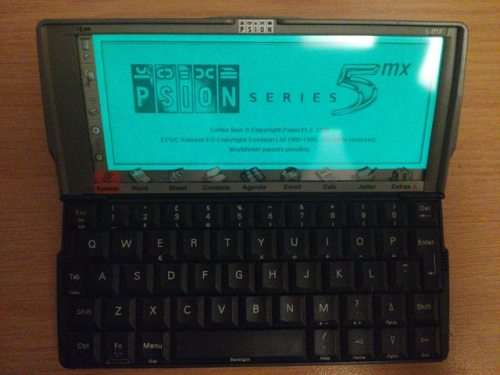 Psion Series 5mx & Psion Series 3 Retro PDAs