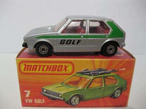 VIEW MY OTHER MATCHBOX ITEMS  --Matchbox Superfast V W Golf  -No.7 MINT IN MINT BOX!!!