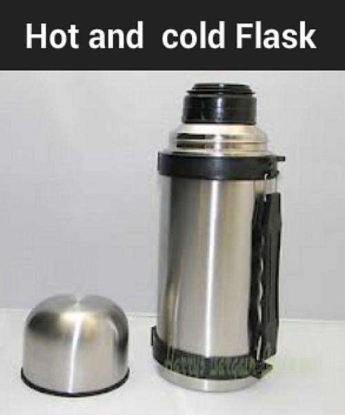 STAINLESS STEEL FLASK 1200 WITH CUP