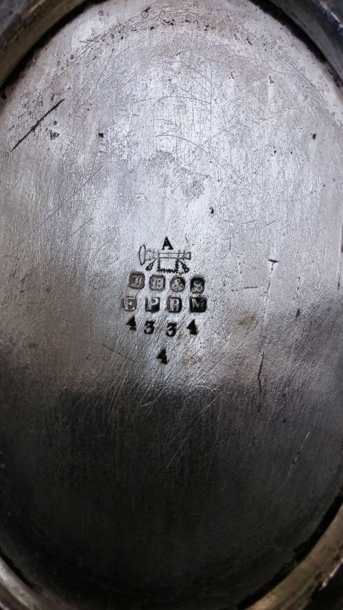 Electroplated Silver Teapot