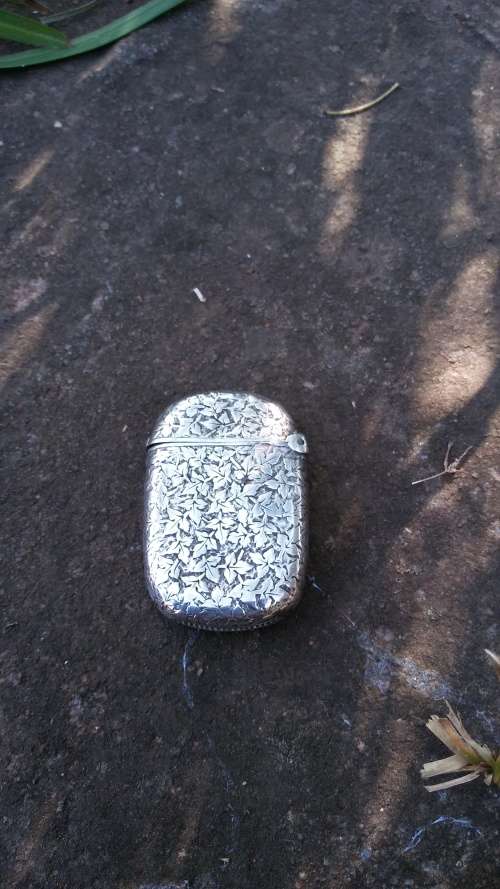1894 Sterling Sliver Vesta Case/Match Safe