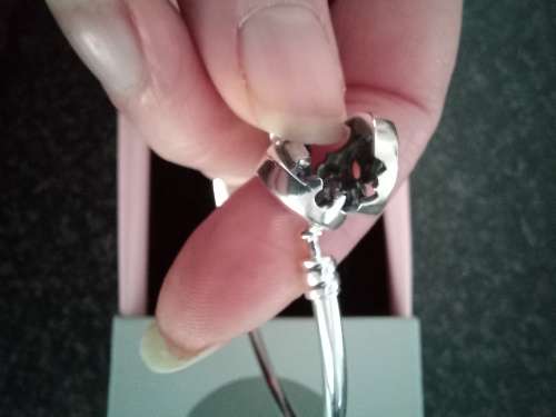 Pandora Moments Heart Bangle