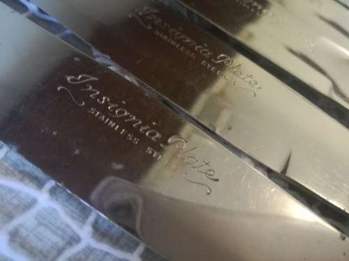 PART (39) PIECE VINTAGE CUTLERY SET