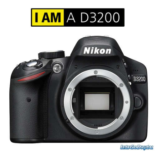 Nikon D3200 DSLR CAME WITH 18-55mm DX LENS PROFESSIONAL CAMERA KIT 24.2 Megapixels+ BAG