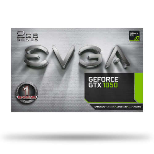 NVIDIA GEFORCE GTX1050 EVGA 2GB GDDR5 GAMING GRAPHICS CARD - BRAND NEW SEAL PACK