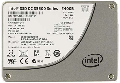 Intel 520 Series 240 GB 2.5'' SATA III 6Gb/s Solid State Drive