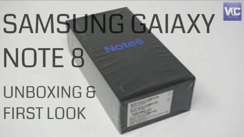 Samsung Galaxy Note 8 - Midnight Black - Brand New Sealed Box