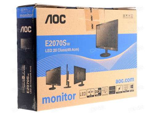 Brand New AOC E2070SWN 19.5" (49.4cm) LED  Monitor - Ultra Slim