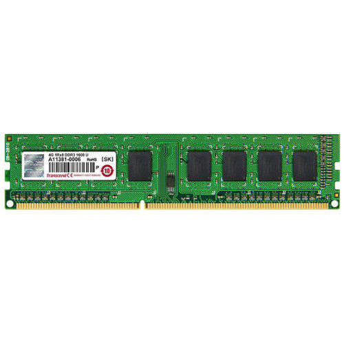 Transcend JetRam - 4GB 1Rx8 DDR3 1600 U