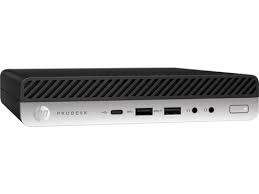 HP Pro Desk 600 - G3 - Mini desktop  Core i5 6500T 2.5 GHz - 8GB RAM 1000GB HDD HD Graphics 630
