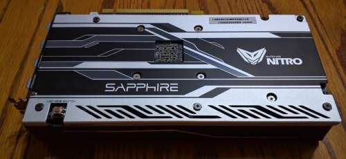 Sapphire Nitro Radeon RX 480 8GB GDDR5 OC PCI Express 3.0 Graphic Card