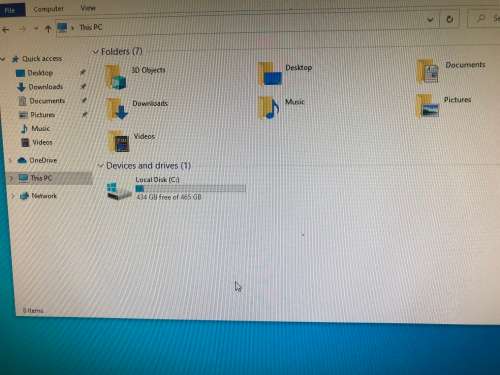 Lenovo Thinkcenter Tiny PC M700 Core i3 6th GEN 8 GB Ram 500 GB HDD