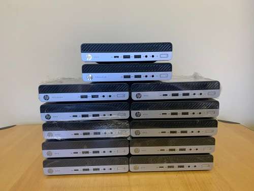 HP MP9 G4 Desktop Mini Pc i3-8100T 3.10GHz 4GB Ram 128GB SSD