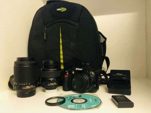 Nikon D3100 with 2 x Lens and accessories excellent Condition