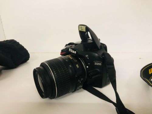 NIKON D3200 with 2 lens and accessories NIKON 18-55mm DX VR Lens,NIKON 55-200mm DX VR Lens