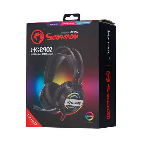MARVO HG8902 Stereo Gaming Headset - Powerful bass Sounds