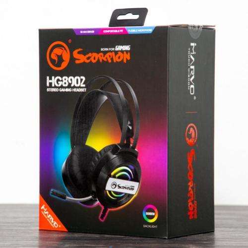 MARVO HG8902 Stereo Gaming Headset - Powerful bass Sounds