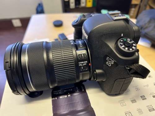 Canon EOS 6D (WG) Full frame Camera with EF24-105 IS STM Lens & accessories