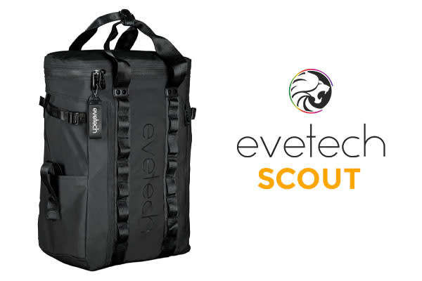 Evetech SCOUT 15.9` Laptop Backpack / Multiple Compartments, Easy Storage / Strong Carry Handles For