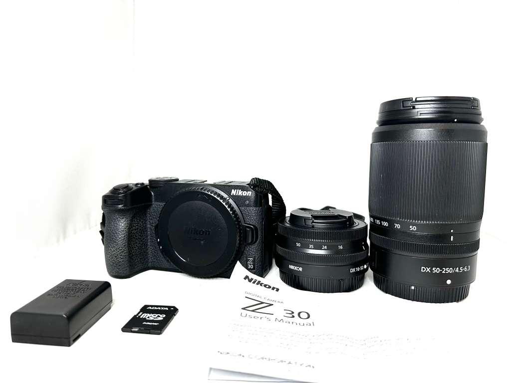 Nikon Z30 Mirrorless Camera with 2 x Lens and accessories