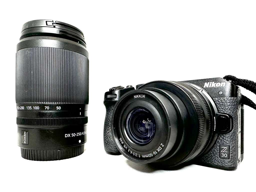 Nikon Z30 Mirrorless Camera with 2 x Lens and accessories