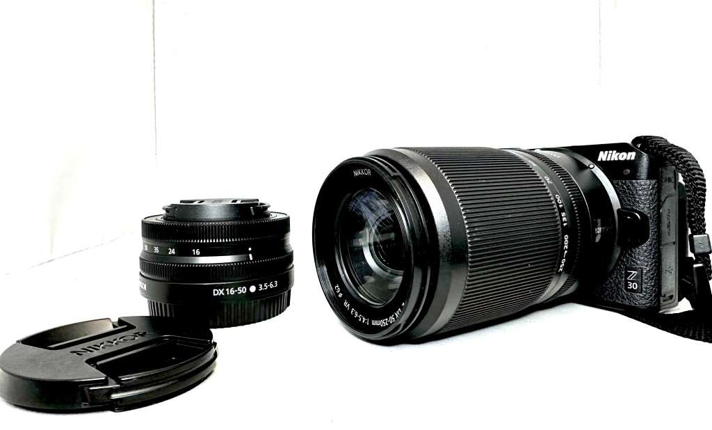 Nikon Z30 Mirrorless Camera with 2 x Lens and accessories