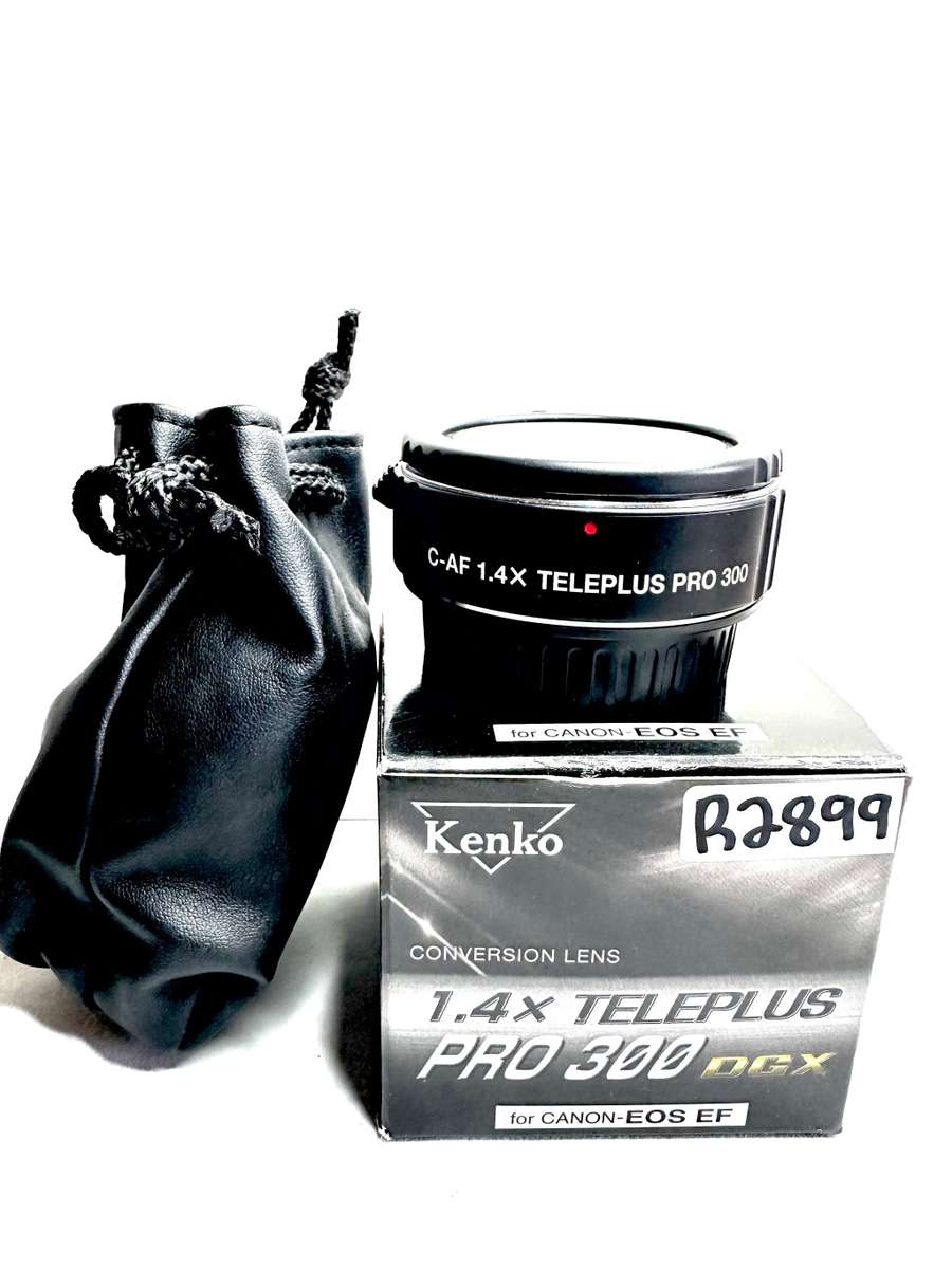 Kenko 1.4x TELEPLUS PRO 300 DGX For Canon EF  Excellent condition as new Comes with original box and