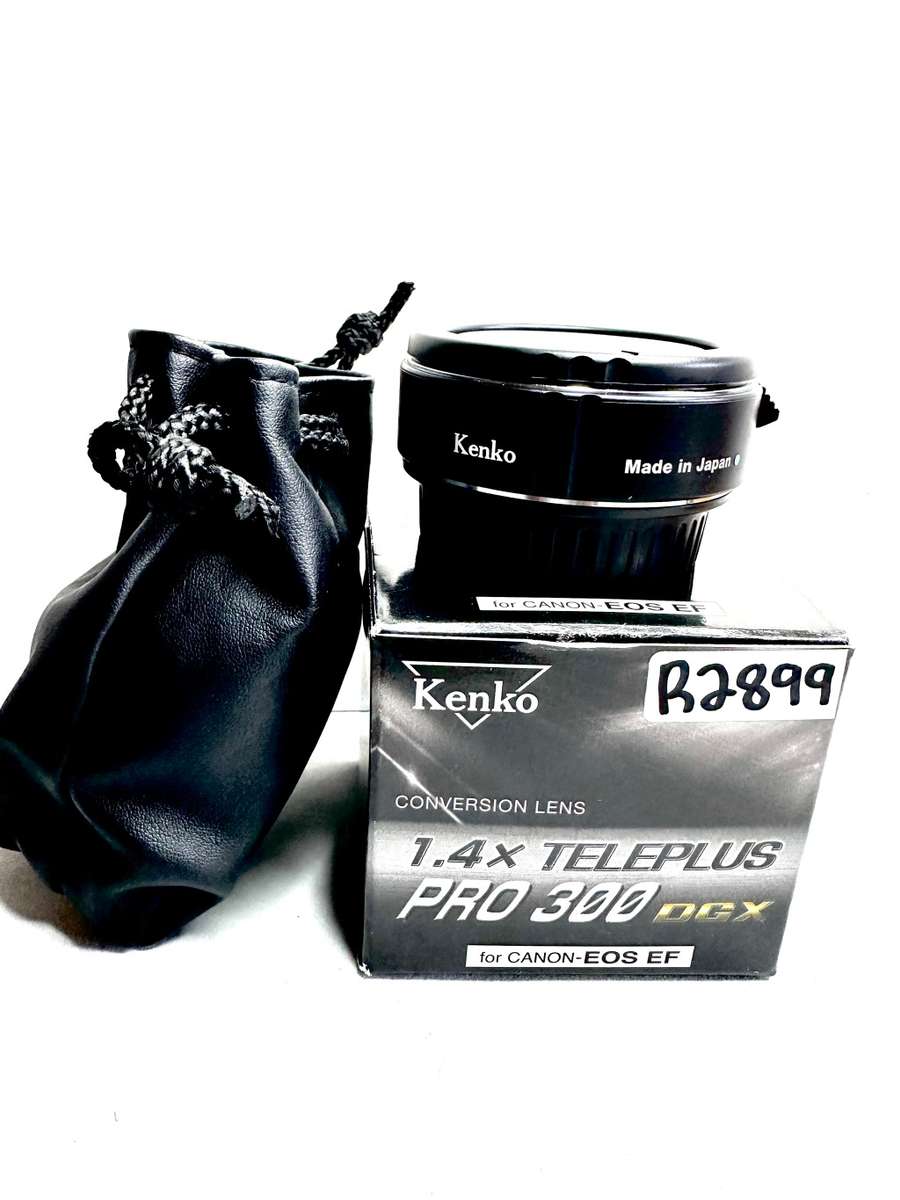 Kenko 1.4x TELEPLUS PRO 300 DGX For Canon EF  Excellent condition as new Comes with original box and