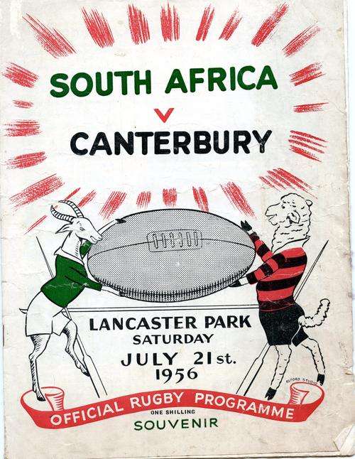 South Africa v Canterbury 1956 &1994